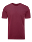 Preview: Herren Basic T-Shirt aus Baumwolle in Umstellung auf Bio-Qualität - Burgundy