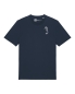 Preview: Unisex T-Shirt mit Seepferdchen Brustdruck – nachhaltig & zeitlos
