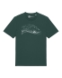 Preview: Stormy Weather – Unisex Bio T-Shirt mit Boot im Sturm - Glazed Green