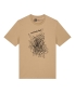 Preview: Unisex T-Shirt mit Gektritzel not disturbed -Motiv – Nachhaltig, Fair, Vegan, Bio-Baumwolle