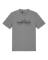 Preview: T-Shirt Frankfurter Skyline – Bio, Fair & Handbedruckt (Relaxed Fit) - Mid Heather Grey