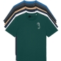 Preview: Unisex T-Shirt mit Seepferdchen Brustdruck – nachhaltig & zeitlos