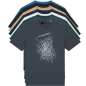 Preview: Unisex T-Shirt mit Gektritzel not disturbed -Motiv – Nachhaltig, Fair, Vegan, Bio-Baumwolle