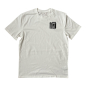 Preview: Plattenregal T-Shirt – Off White | Nachhaltiges Unisex Shirt für Vinyl- & Musikfans