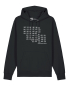 Preview: Unisex Hoodie „mixtapes against fascism“ Schwarz – Bio-Baumwolle, Fair Wear, Statement-Hoodie