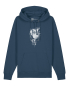 Preview: Unisex Hoodie „Eule“ – Heritage Brown, Black, Deep Teal | Bio-Baumwolle, Fair Wear