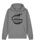 Preview: Three Whales Bio Hoodie – Nachhaltiger Unisex Hoodie aus 100 % Bio-Baumwolle in Mid Heather Grey