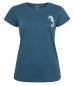 Mobile Preview: ILI01 Seepferdchen Women T-Shirt - Real Teal