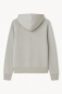 Preview: Paperboat Hellgrauer Damen Hoodie aus Bio-Baumwolle – Fair, Nachhaltig & Handbedruckt