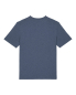 Preview: Unisex Basic T-Shirt aus Bio-Baumwolle - Dark Heather Blue