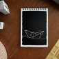 Preview: Spiralblock „Paperboat 2.0“ – Notizblock Din A6
