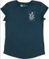 Preview: Damen Bio-T-Shirt „Der Zweig“ – nachhaltiges Fair-Fashion Shirt aus 100 % Bio-Baumwolle, handgezeichnetes Naturmotiv