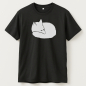 Preview: Herren T-Shirt mit Fuchs-Motiv – handbedruckt im Siebdruckverfahren | dark heather grey