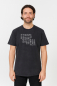 Preview: Unisex T-Shirt „Mixtapes Against Fascism“ – Stone Washed Black, Bio-Baumwolle, Earth Positive