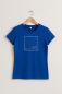 Preview: Damen T-Shirt mit Rough Sea Motiv – Kutter im Regen – Bio & Fair Fashion