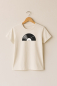 Preview: Damen T-Shirt mit Vinyl Sun Schallplatten Motiv aus Bio-Baumwolle – Musik & Retro Look – Fair & Nachhaltig
