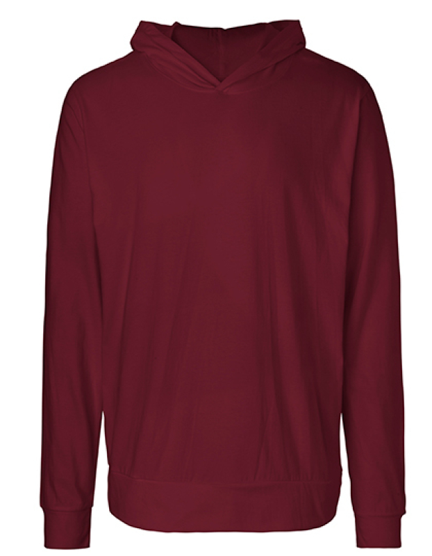 Leichter Unisex Hoodie aus Fairtrade-zertifizierter Bio-Baumwolle - Bordeaux