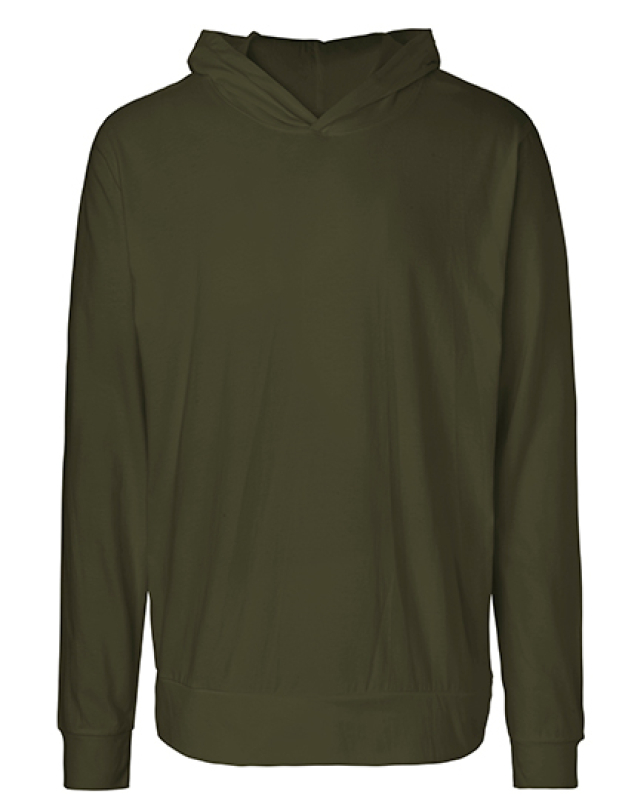 Leichter Unisex Hoodie aus Fairtrade-zertifizierter Bio-Baumwolle - Dark olive