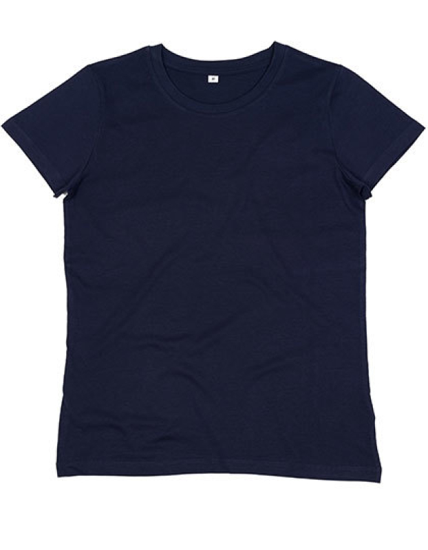 Damen Basic T-Shirt aus Baumwolle in Umstellung auf Bio-Qualität - Navy