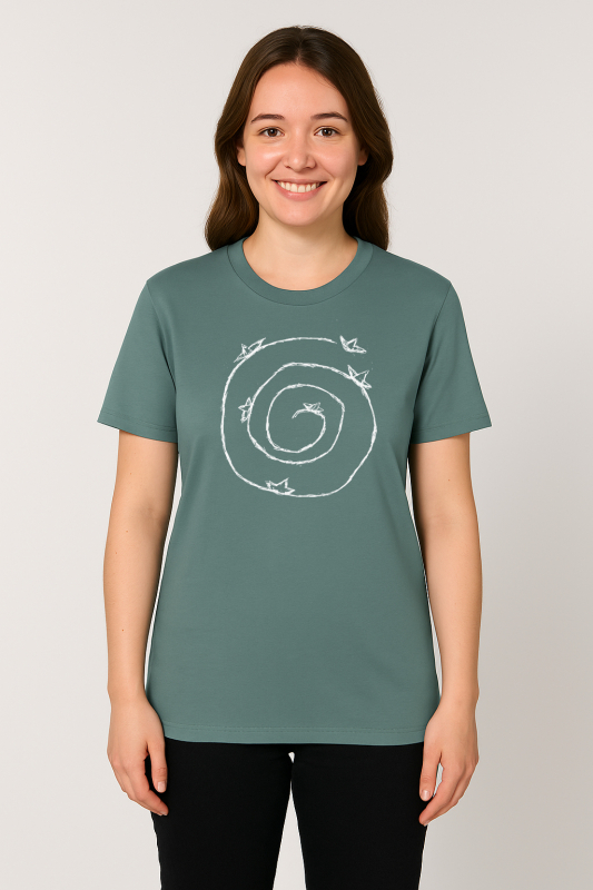 Green Bay Unisex Bio T-Shirt – Spirale & Boote