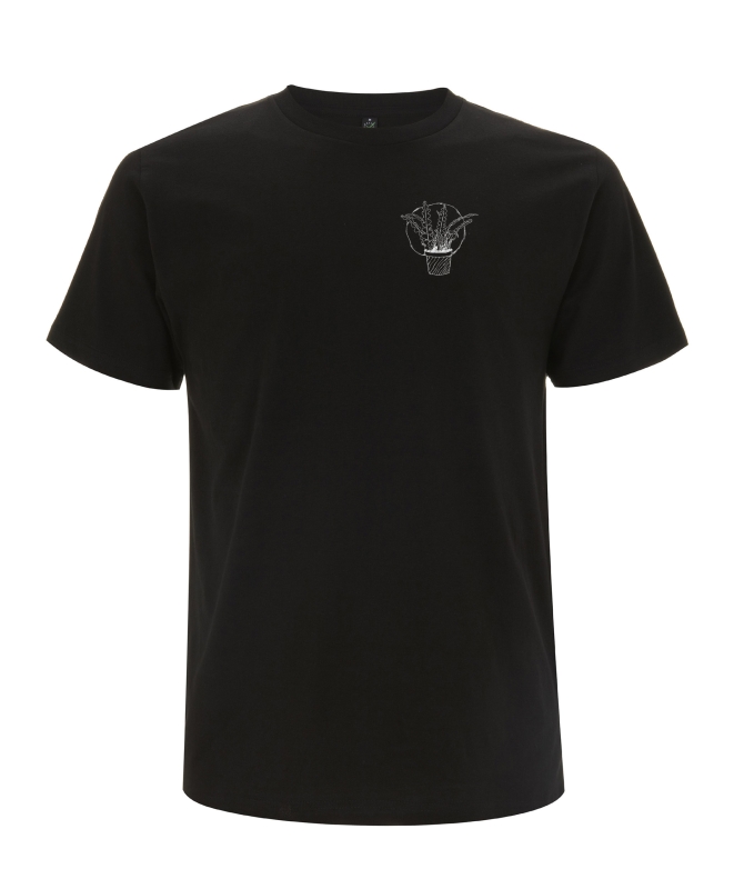 Sägeblattkaktus Kaktus Herren T-Shirt Black