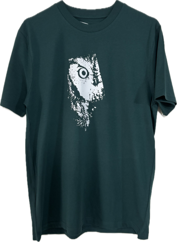 Fehldruck - Eule Unisex T-Shirt - Glazed Green - Größe S