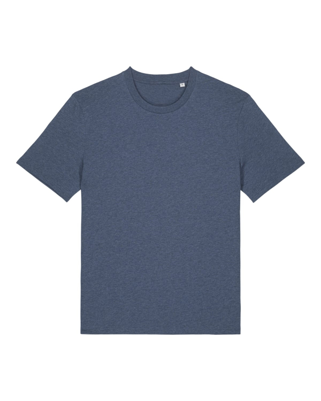 Unisex Basic T-Shirt aus Bio-Baumwolle - Dark Heather Blue