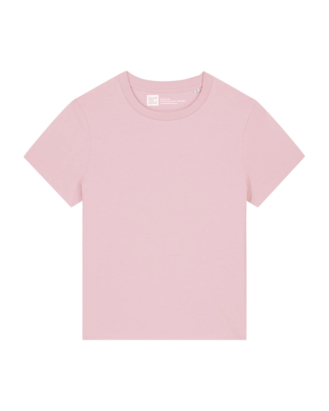 Damen Basic T-Shirt aus Bio-Baumwolle - Cotton Pink