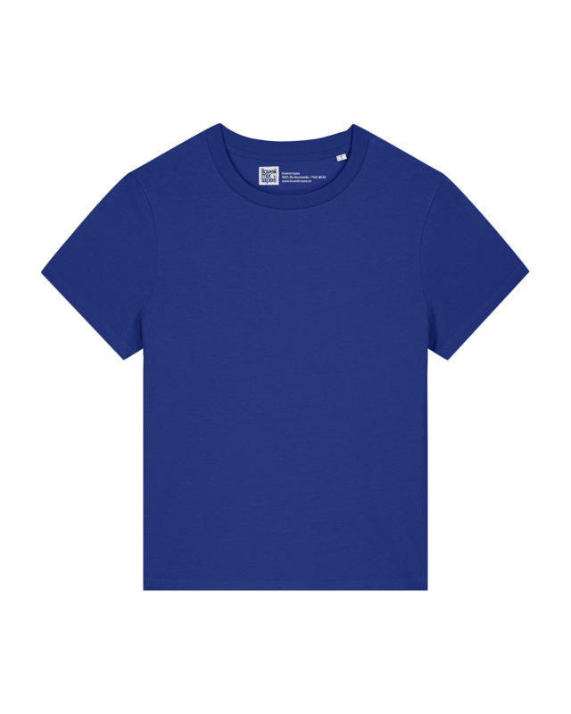 Damen Basic T-Shirt aus Bio-Baumwolle - Worker Blue
