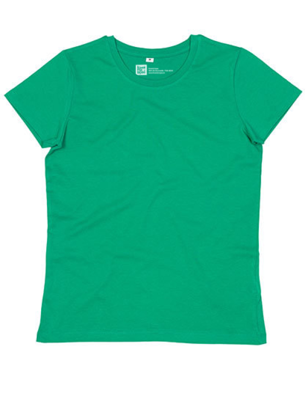 Damen Basic T-Shirt aus Baumwolle in Umstellung auf Bio-Qualität - Kelly Green