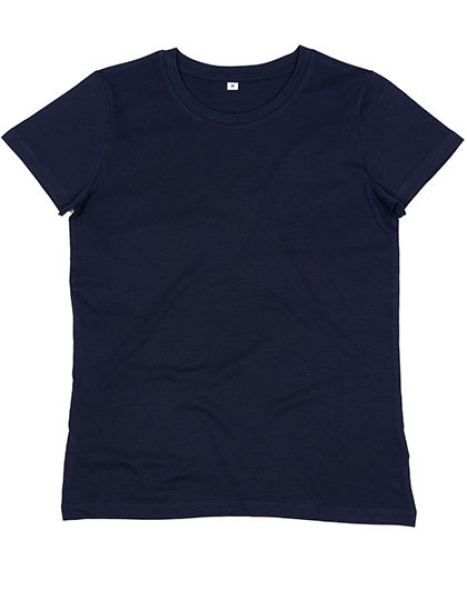 Damen Basic T-Shirt aus Baumwolle in Umstellung auf Bio-Qualität - Navy