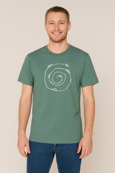Green Bay Unisex Bio T-Shirt – Spirale & Boote