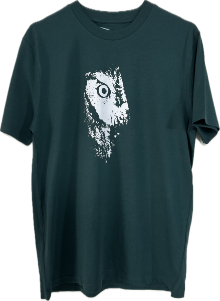 Fehldruck - Eule Unisex T-Shirt - Glazed Green - Größe S