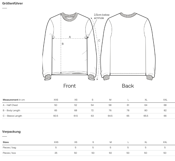 Fox in a Box Longsleeve – Unisex Heavy Bio-Baumwolle | Fair Wear | Relaxed Fit
