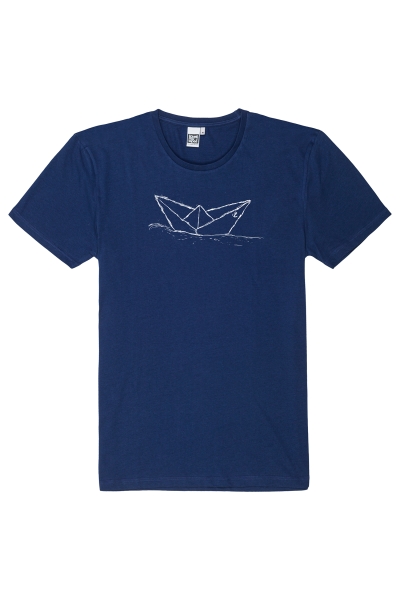 Paperboat Men T-Shirt aus Biobaumwolle ILP06 - Estate blue