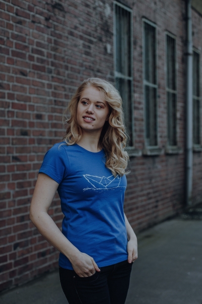 ILI01 Paperboat Women T-Shirt - Delft Blue