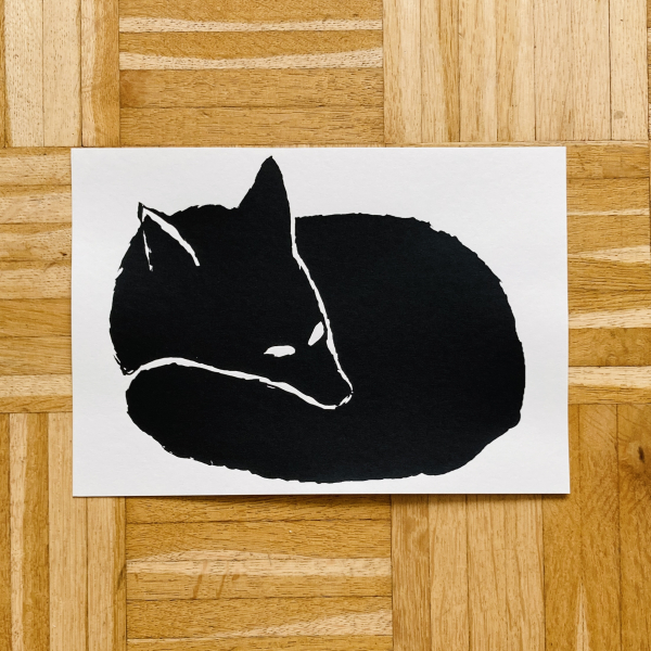 Fuchs Kunstdruck - A4 Siebdruck