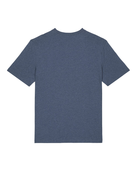 Unisex Basic T-Shirt aus Bio-Baumwolle - Dark Heather Blue