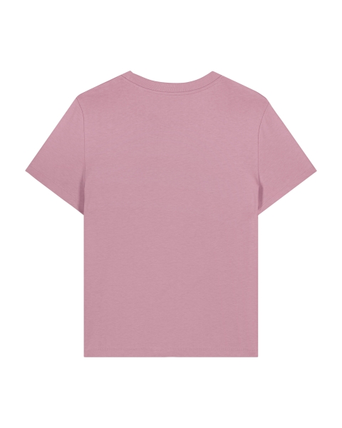 Damen T-Shirt „Hörspielkind“ – tailliertes Shirt aus Bio-Baumwolle - Lilac Dream