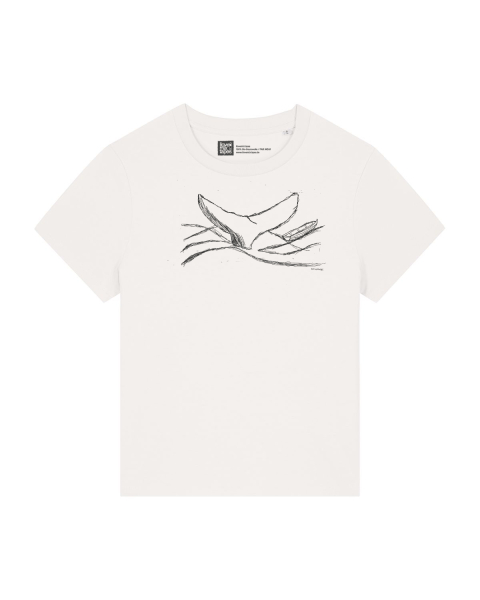 Walflosse Damen T-Shirt – Bio & Fair – Off White