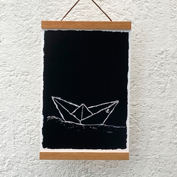 Papierschiff 2.0 A4 Poster – Zeitlose Eleganz für dein Zuhause
