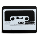 Magnet „C90 Mixtape“ | Retro Kassette | Minimalistisches Design für Nostalgiker